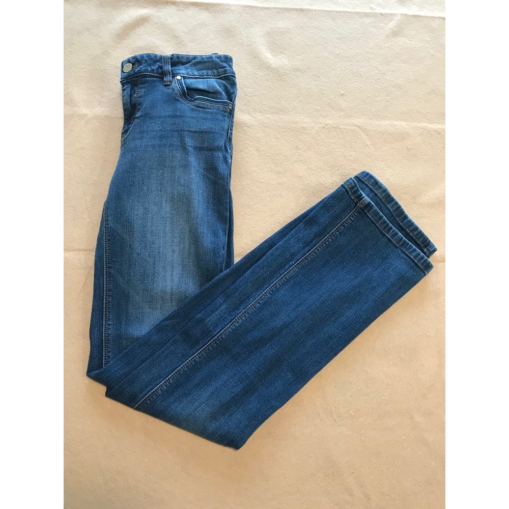 White House Black Market Jeans Women's 2R Bootcut Mid Rise Stretch Y2K